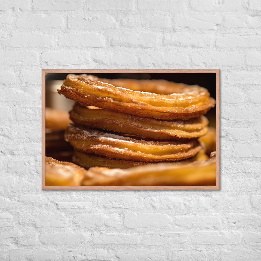 Churros Framed poster 🤤 from Yumify.AI