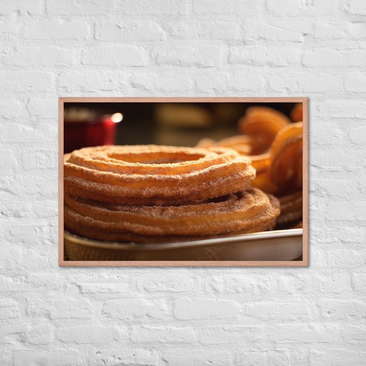 Churros Framed poster 🤤 from Yumify.AI