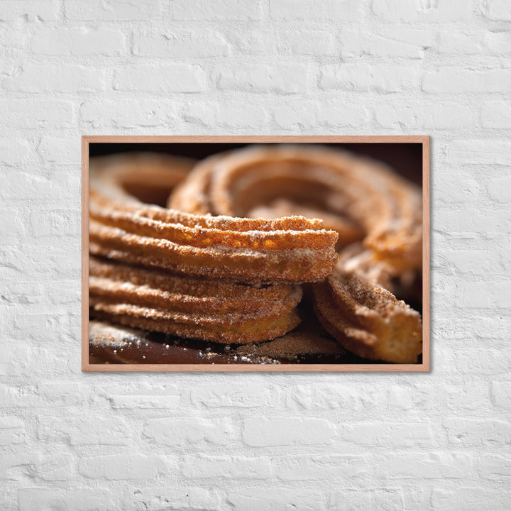 Churros Framed poster 🤤 from Yumify.AI