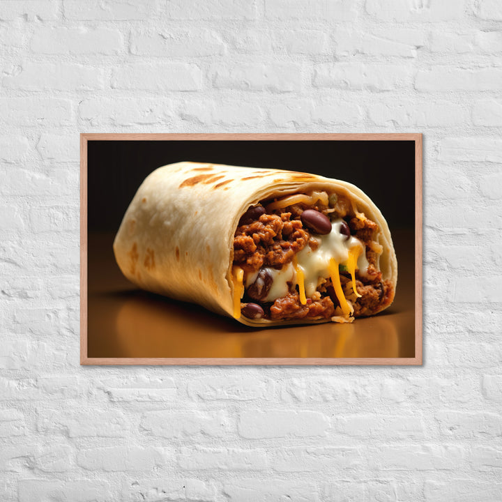 Burritos Framed poster 🤤 from Yumify.AI