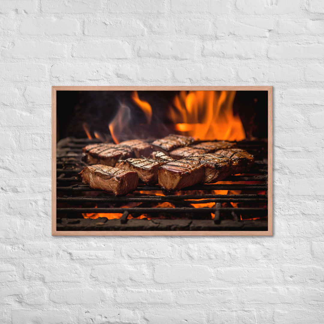 Asado Framed poster 🤤 from Yumify.AI