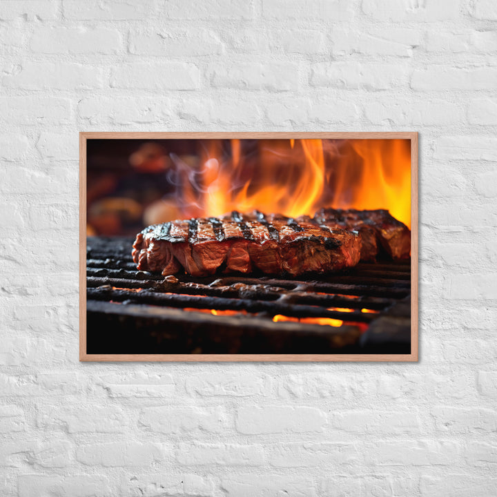 Asado Framed poster 🤤 from Yumify.AI