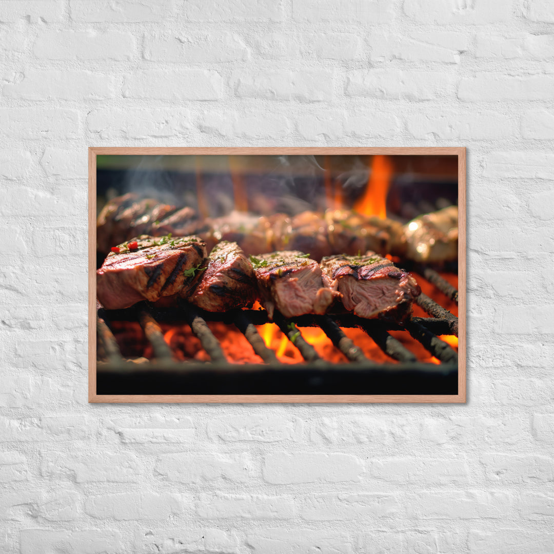 Asado Framed poster 🤤 from Yumify.AI