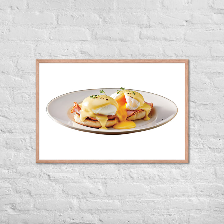 Classic Eggs Benedict Framed poster 🤤 from Yumify.AI