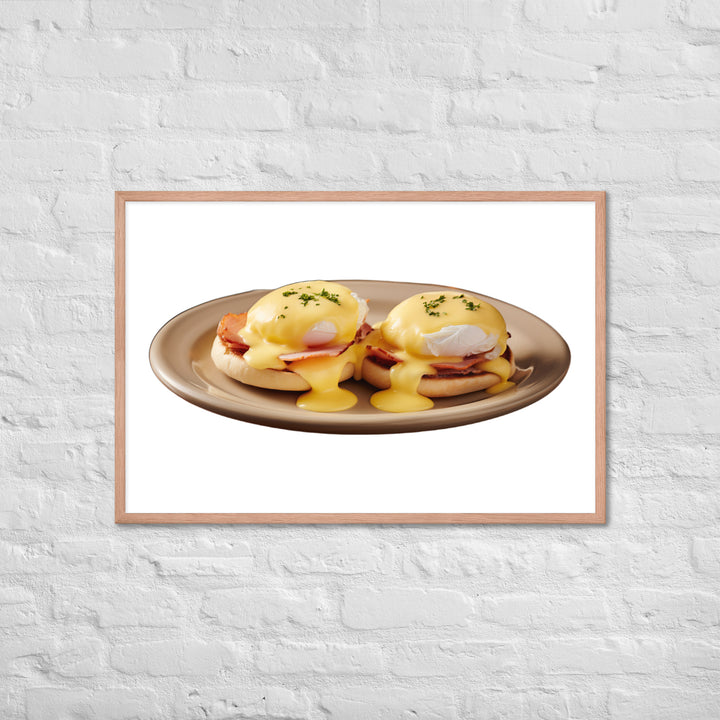 Classic Eggs Benedict Framed poster 🤤 from Yumify.AI