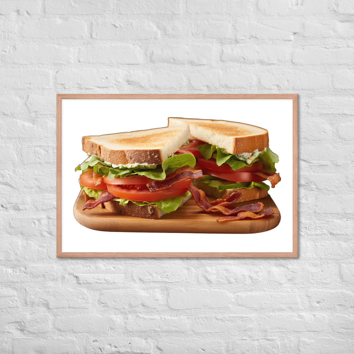 Classic BLT Sandwich Framed poster 🤤 from Yumify.AI