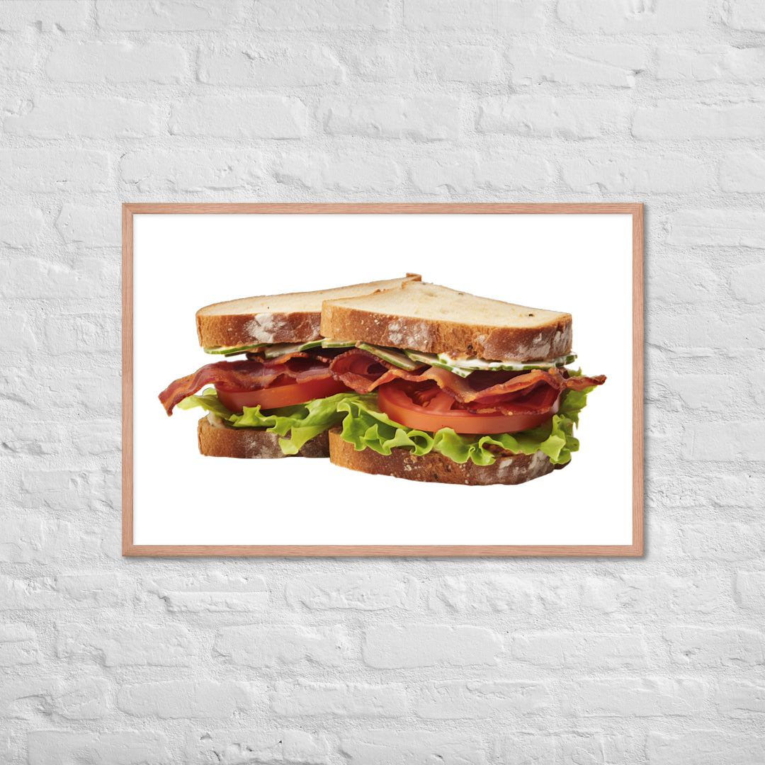 Classic BLT Sandwich Framed poster 🤤 from Yumify.AI