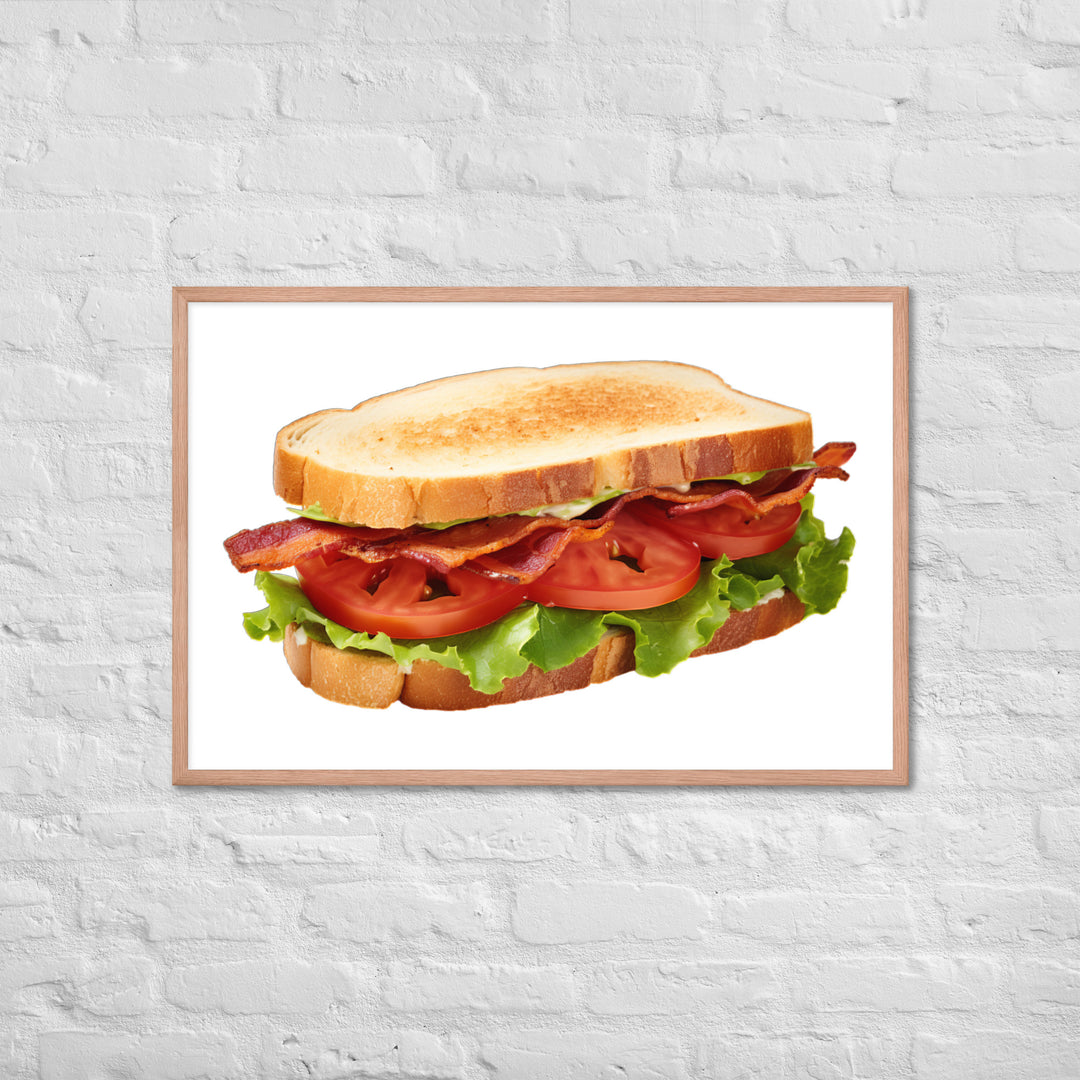 Classic BLT Sandwich Framed poster 🤤 from Yumify.AI