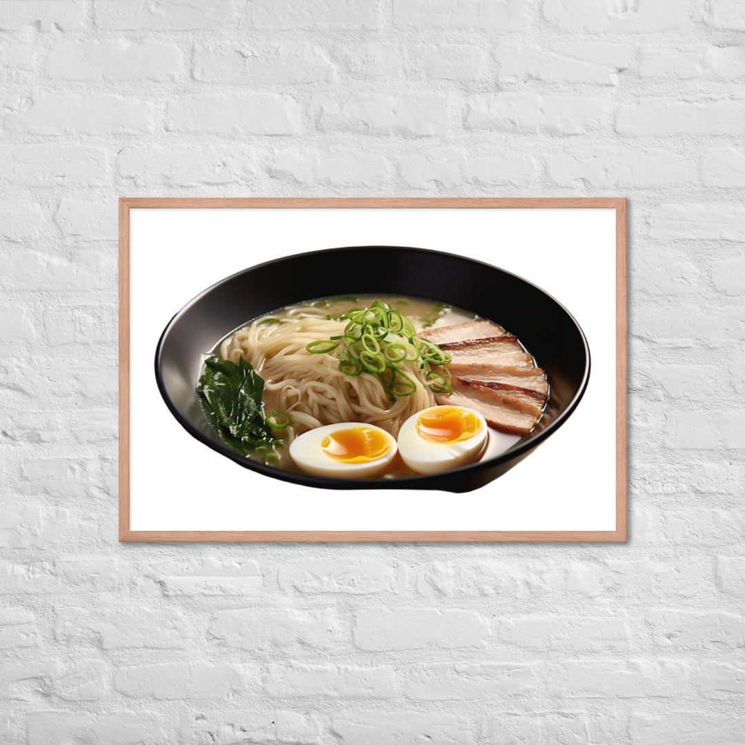 Classic Tonkotsu Ramen Framed poster 🤤 from Yumify.AI