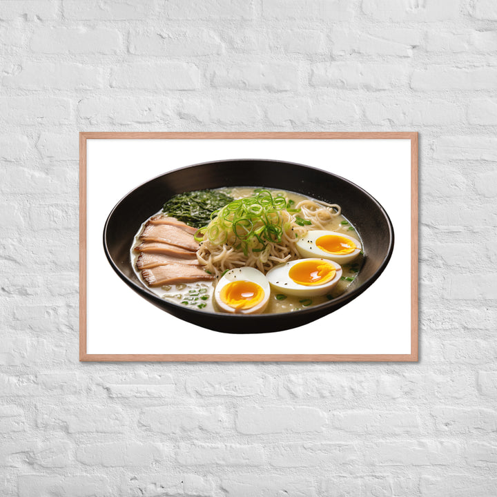 Classic Tonkotsu Ramen Framed poster 🤤 from Yumify.AI