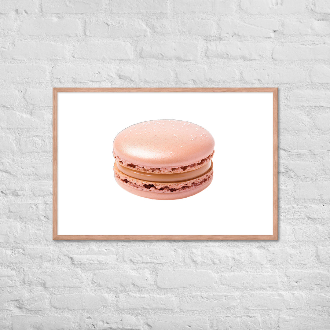 Rose Gold Macaron Framed poster 🤤 from Yumify.AI