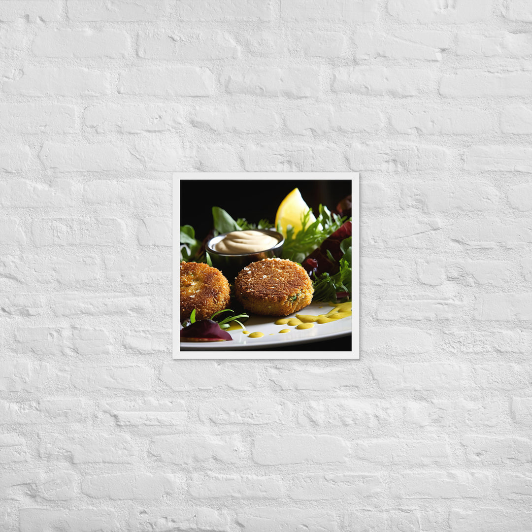 Falafel Framed poster 🤤 from Yumify.AI