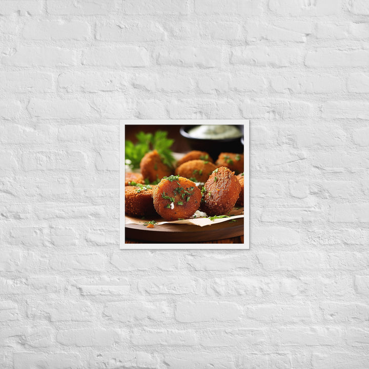 Falafel Framed poster 🤤 from Yumify.AI