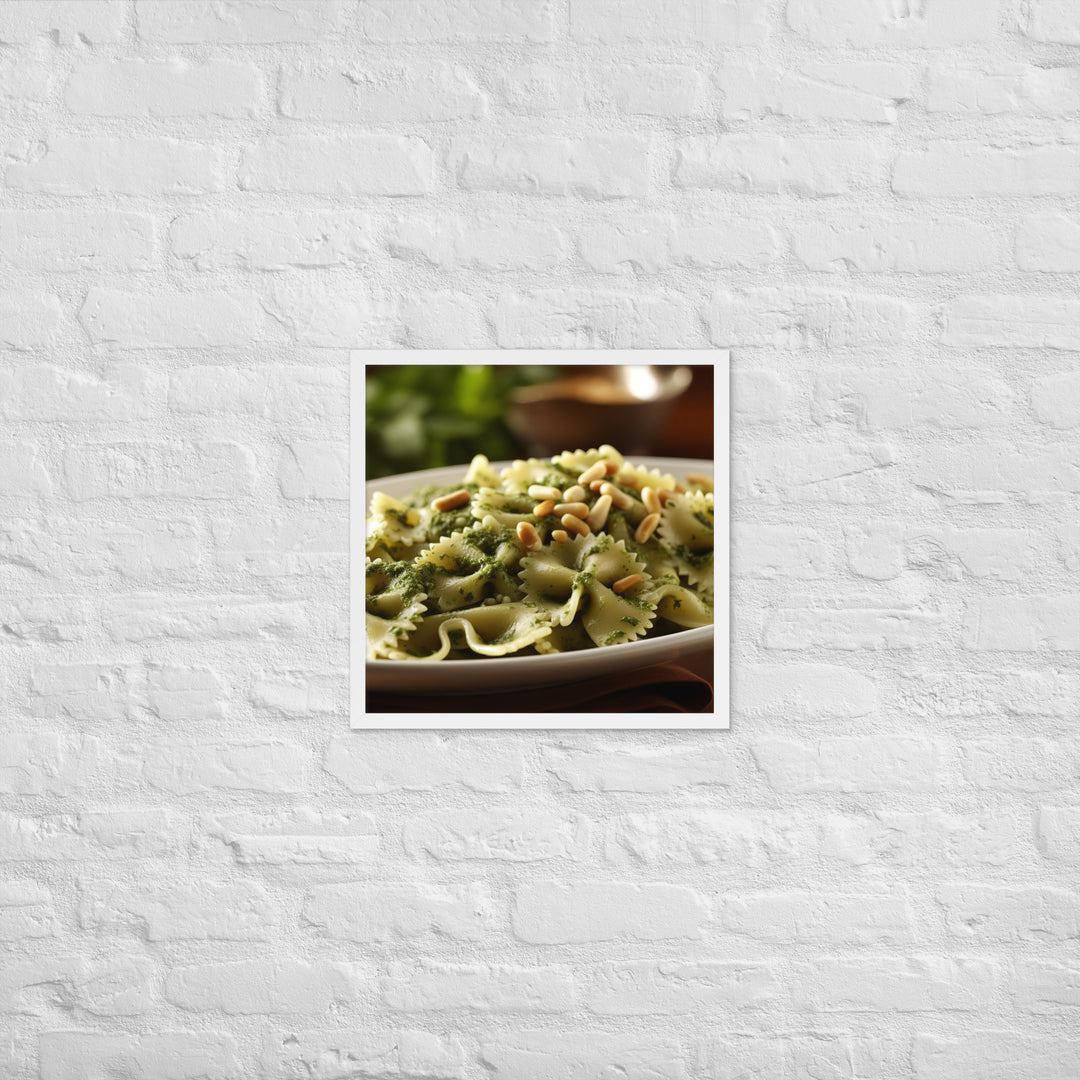 Pesto Genovese Framed poster 🤤 from Yumify.AI