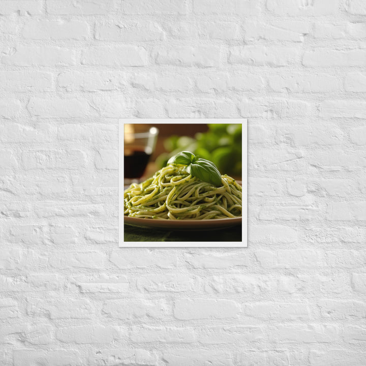 Pesto Genovese Framed poster 🤤 from Yumify.AI