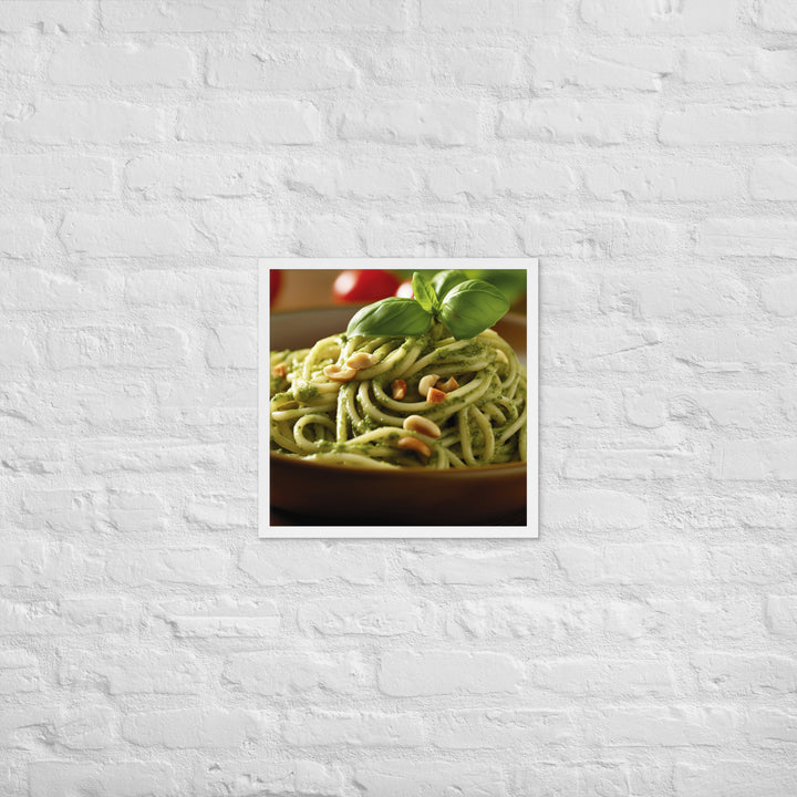Pesto Genovese Framed poster 🤤 from Yumify.AI