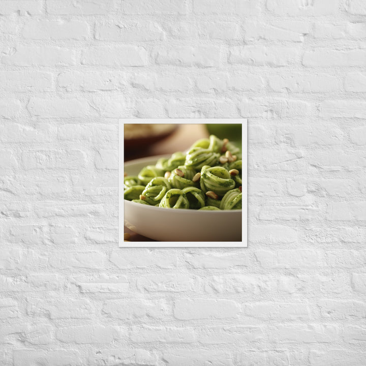 Pesto Genovese Framed poster 🤤 from Yumify.AI