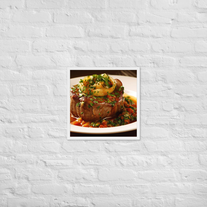 Osso Buco Framed poster 🤤 from Yumify.AI