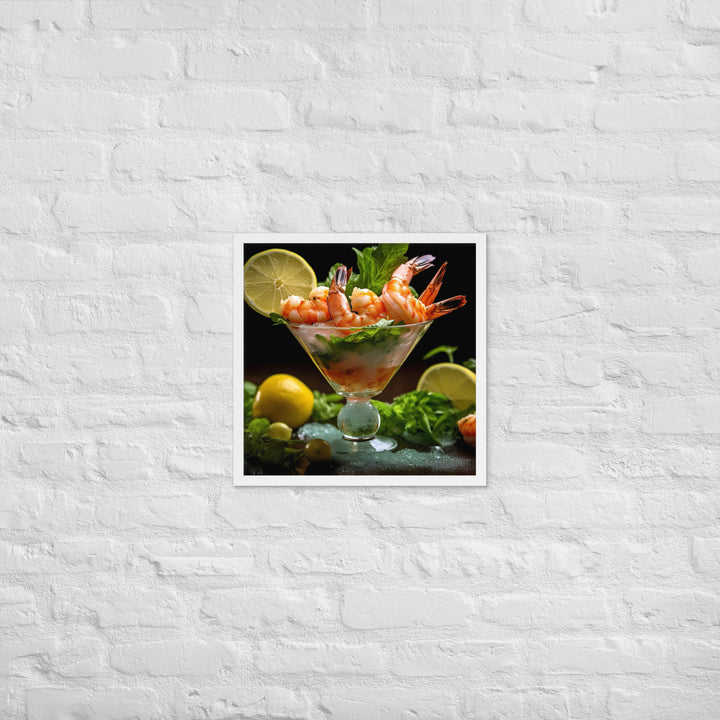 Prawn Cocktail Framed poster 🤤 from Yumify.AI