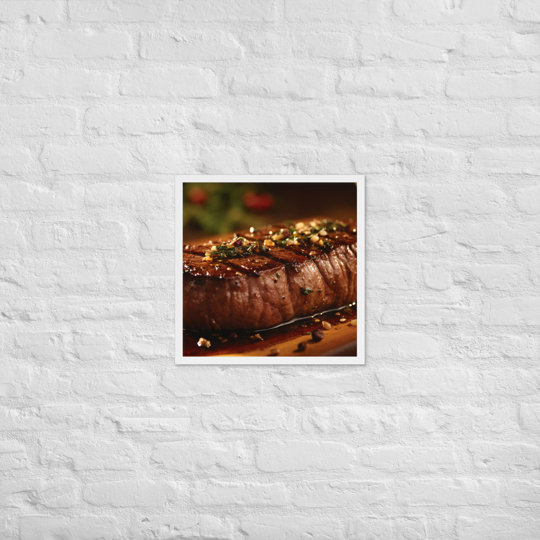 Australian Beef Steak Framed poster 🤤 from Yumify.AI