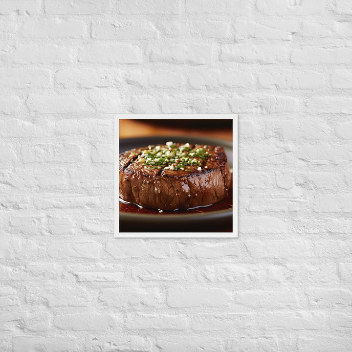 Australian Beef Steak Framed poster 🤤 from Yumify.AI