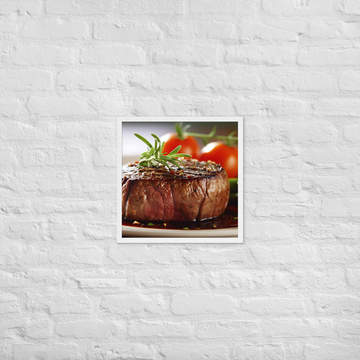 Australian Beef Steak Framed poster 🤤 from Yumify.AI