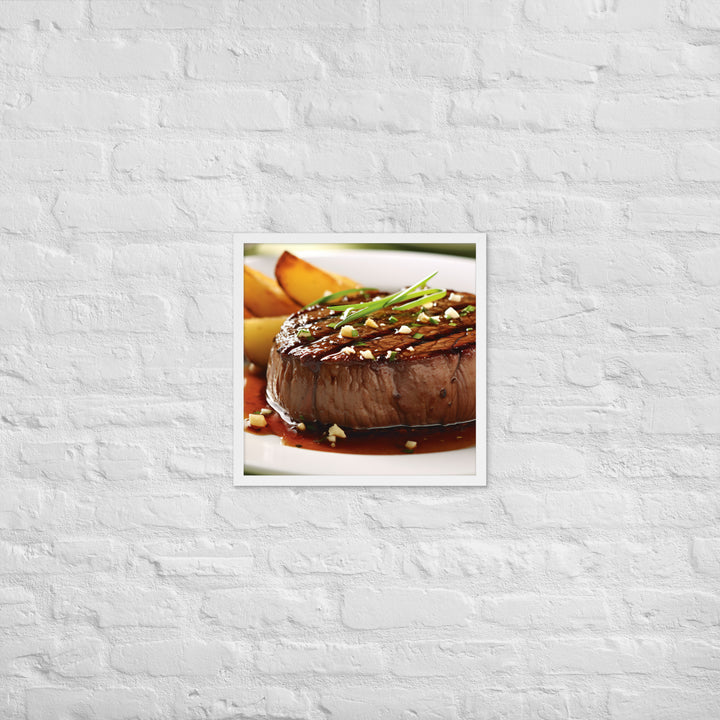 Australian Beef Steak Framed poster 🤤 from Yumify.AI