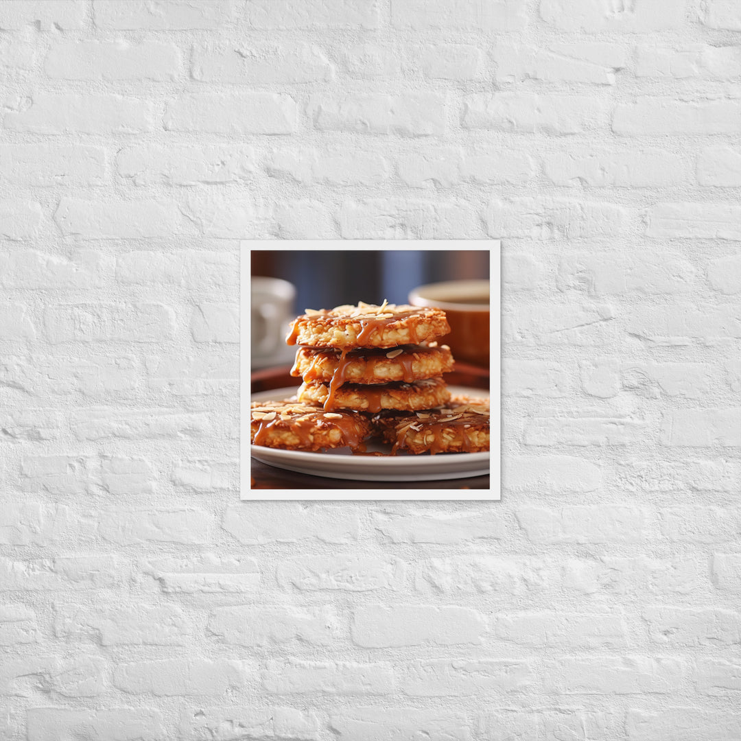 Anzac Biscuits Framed poster 🤤 from Yumify.AI