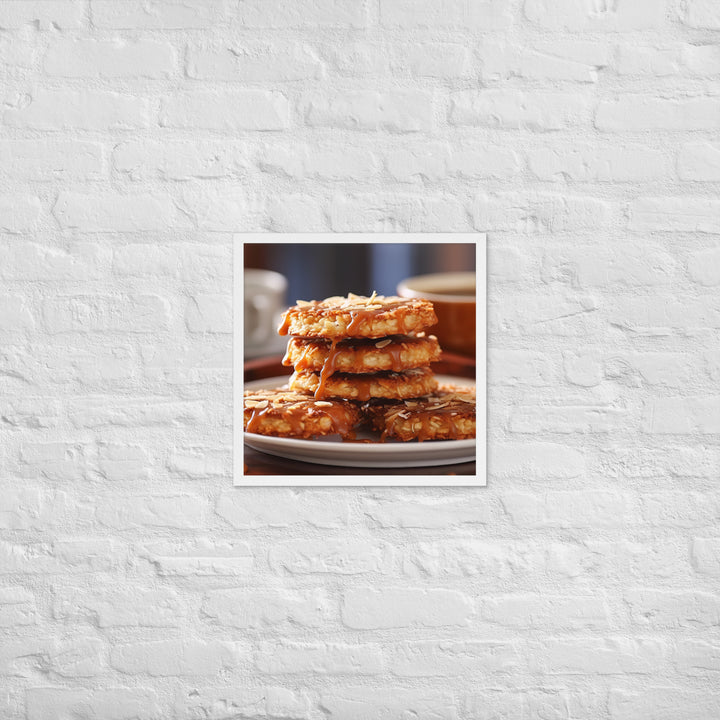 Anzac Biscuits Framed poster 🤤 from Yumify.AI