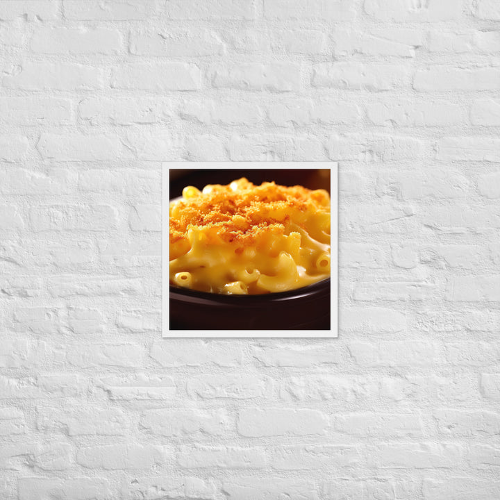 Macaroni and Cheese Framed poster 🤤 from Yumify.AI