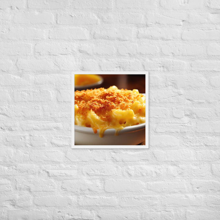 Macaroni and Cheese Framed poster 🤤 from Yumify.AI