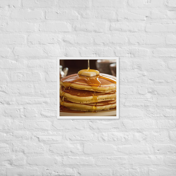 Pancakes Framed poster 🤤 from Yumify.AI