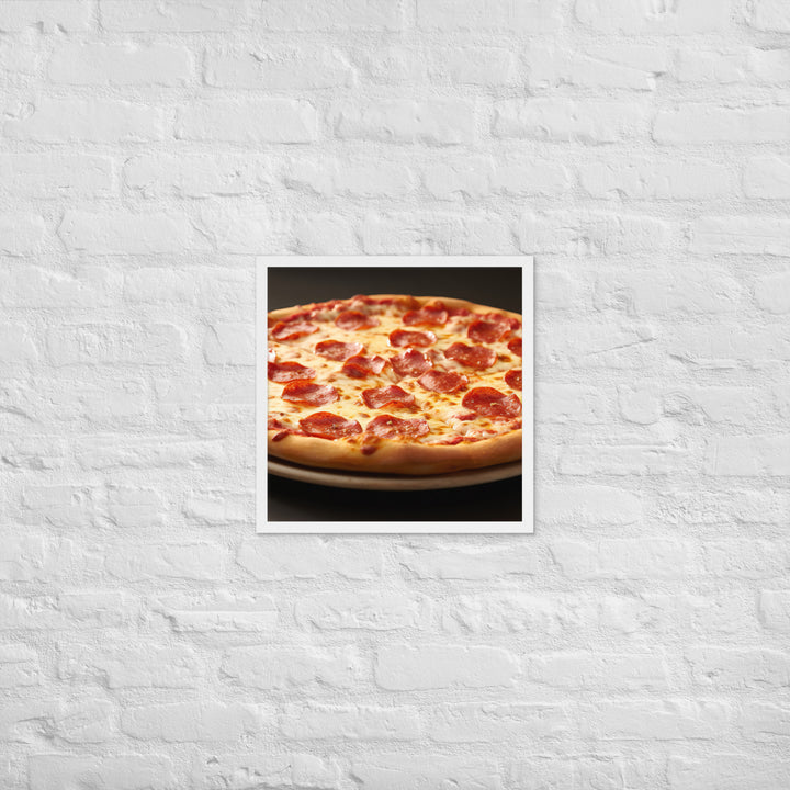 New York style Pizza Framed poster 🤤 from Yumify.AI