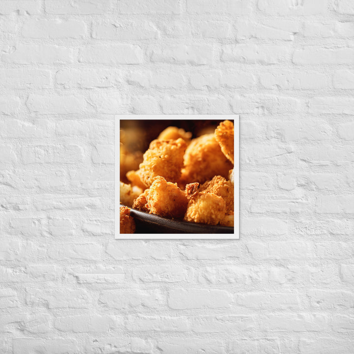 Popcorn Chicken Framed poster 🤤 from Yumify.AI