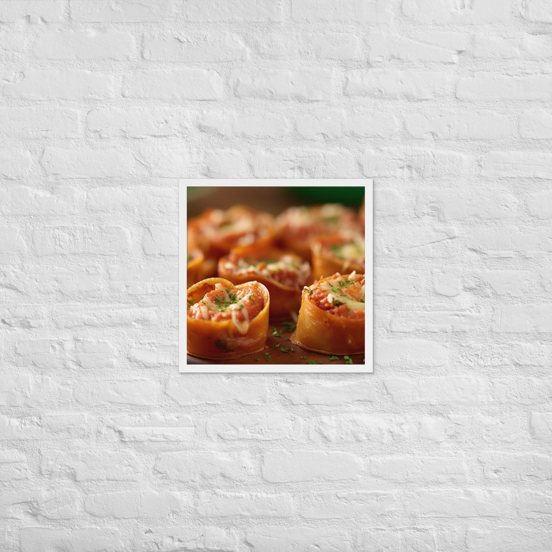 Tortellini Framed poster 🤤 from Yumify.AI