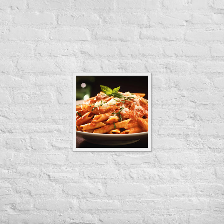 Penne alla Vodka Framed poster 🤤 from Yumify.AI