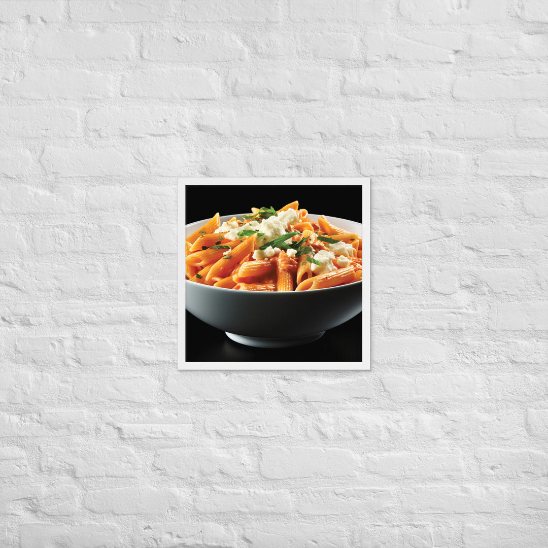 Penne alla Vodka Framed poster 🤤 from Yumify.AI