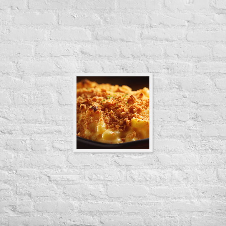 Macaroni and Cheese Framed poster 🤤 from Yumify.AI