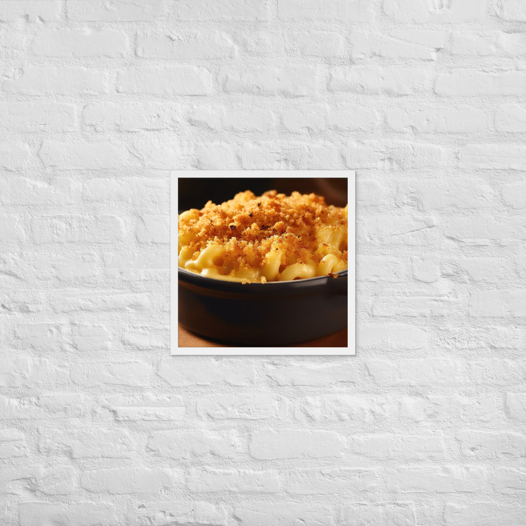 Macaroni and Cheese Framed poster 🤤 from Yumify.AI