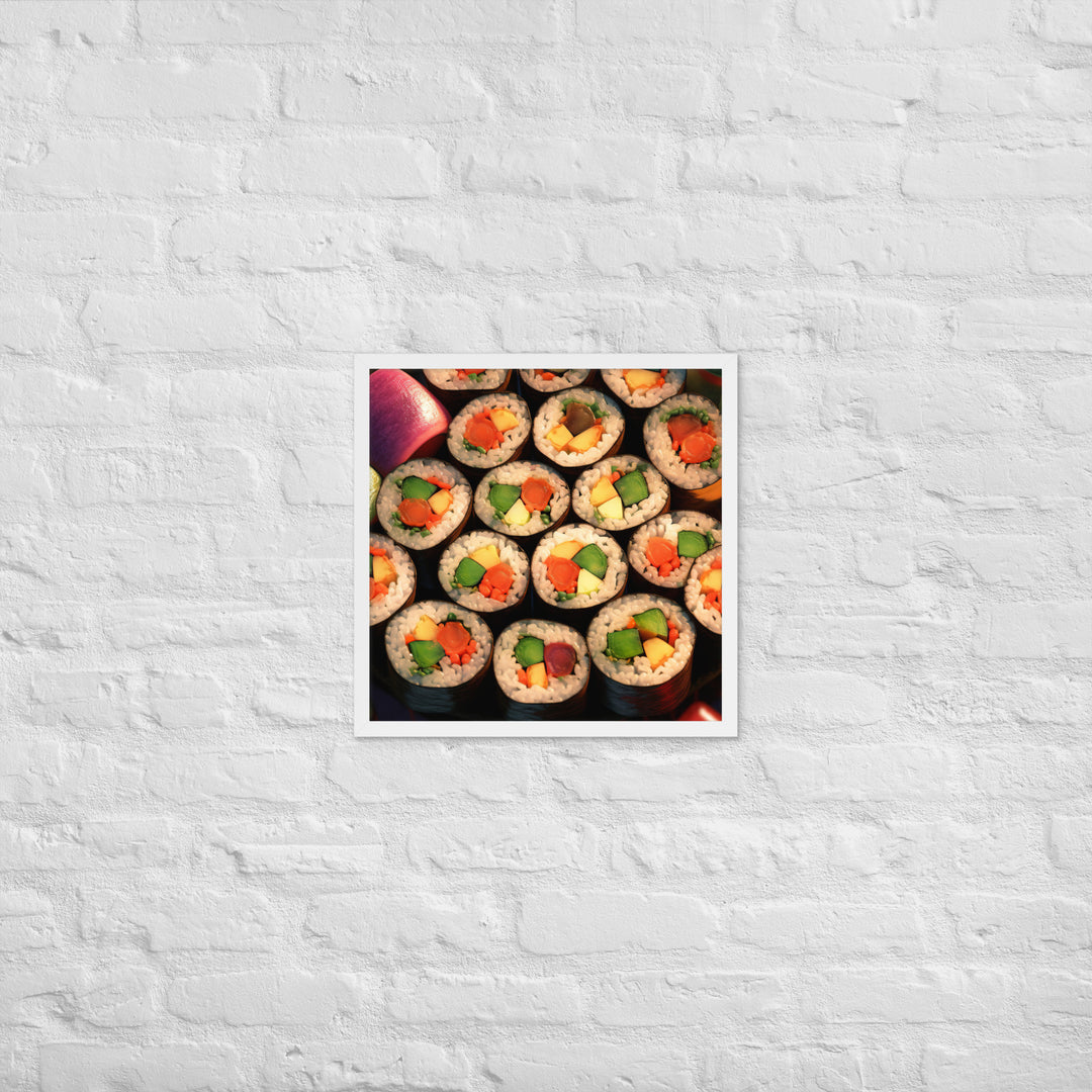 Maki Sushi Framed poster 🤤 from Yumify.AI