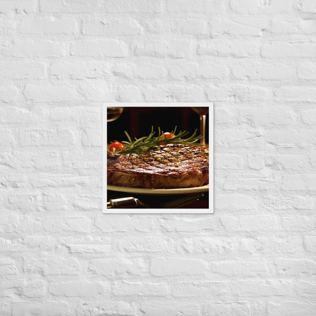 Italian Bistecca alla Fiorentina Framed poster 🤤 from Yumify.AI