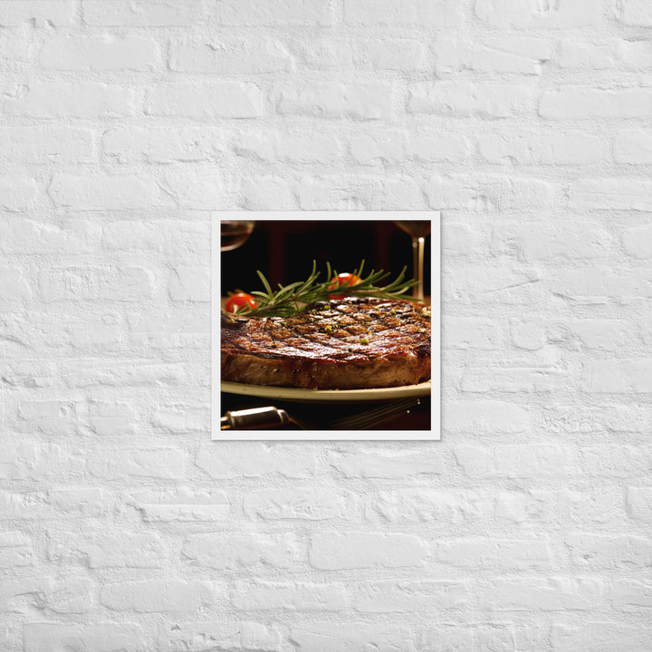 Italian Bistecca alla Fiorentina Framed poster 🤤 from Yumify.AI