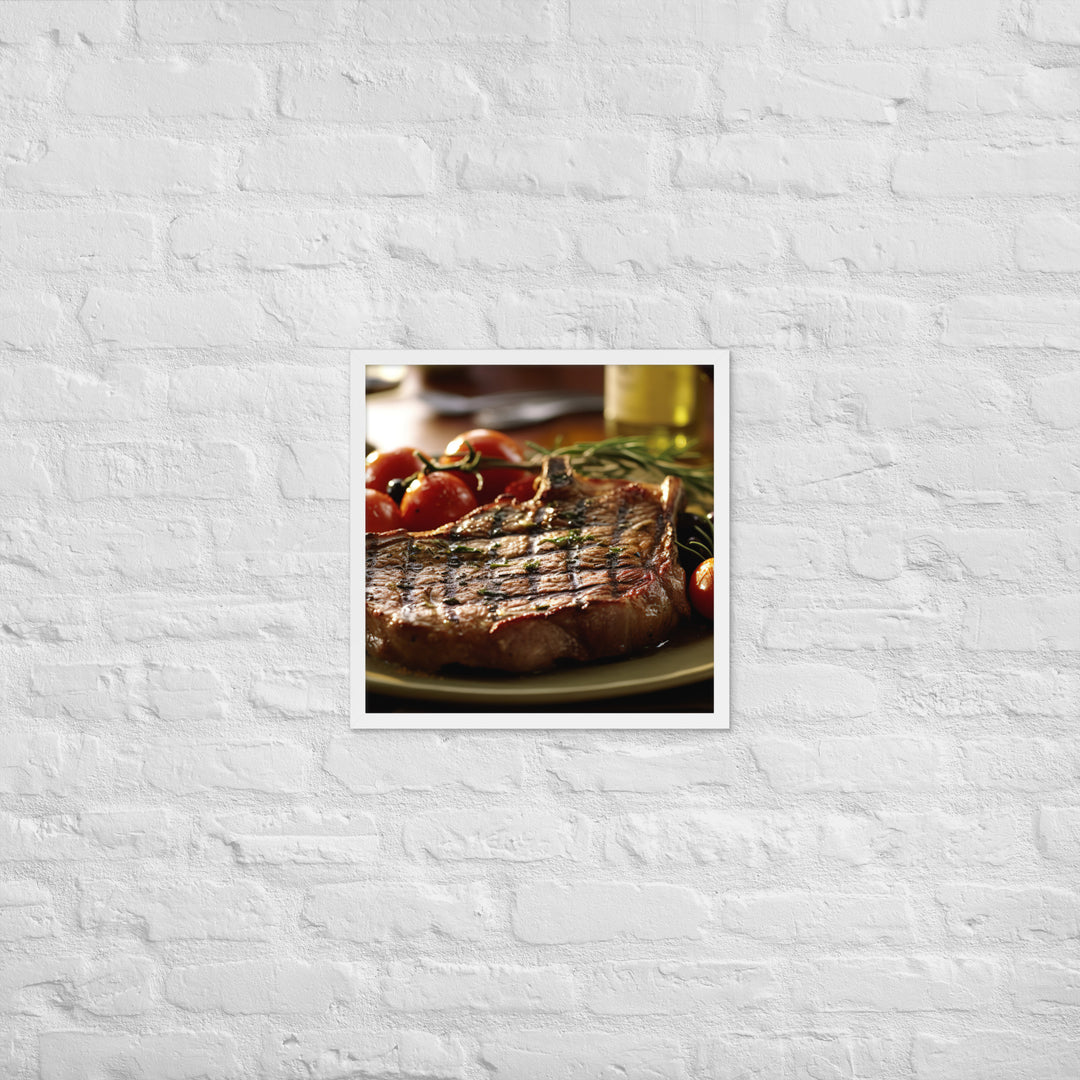 Italian Bistecca alla Fiorentina Framed poster 🤤 from Yumify.AI