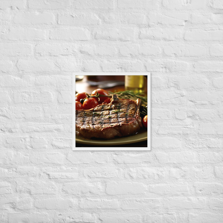 Italian Bistecca alla Fiorentina Framed poster 🤤 from Yumify.AI