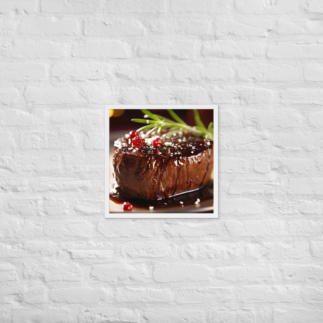 Filet Mignon Framed poster 🤤 from Yumify.AI