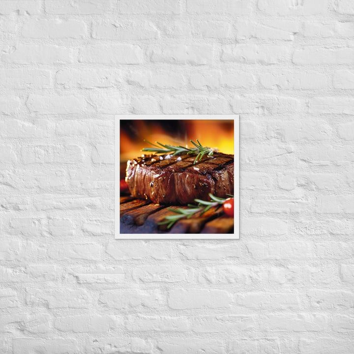 Australian Outback Steak Framed poster 🤤 from Yumify.AI