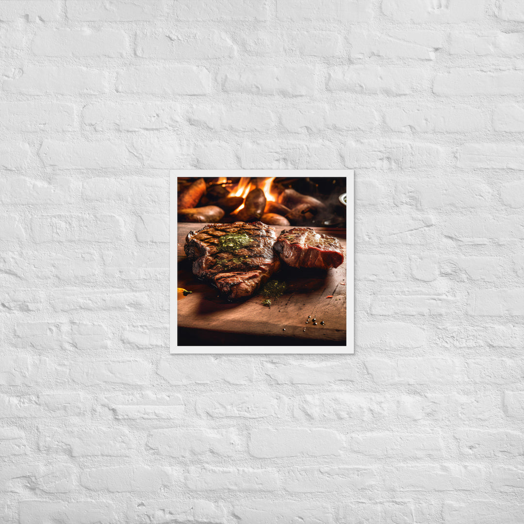 Argentinean Asado Framed poster 🤤 from Yumify.AI