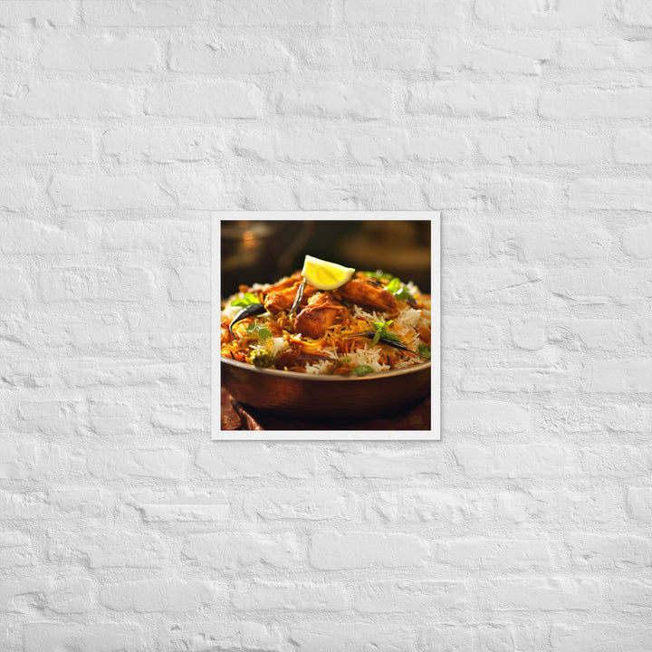 Malabar Biryani Framed poster 🤤 from Yumify.AI