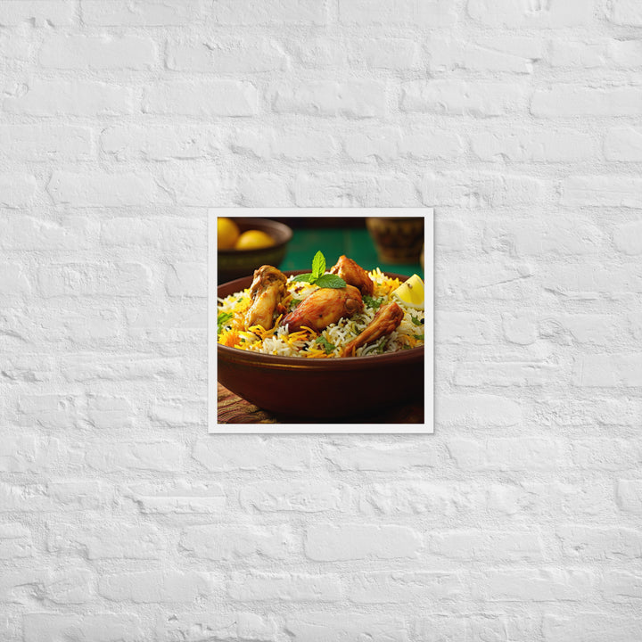 Kolkata Biryani Framed poster 🤤 from Yumify.AI