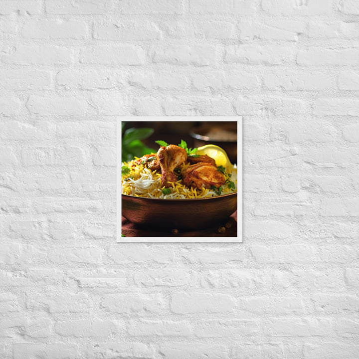 Kolkata Biryani Framed poster 🤤 from Yumify.AI